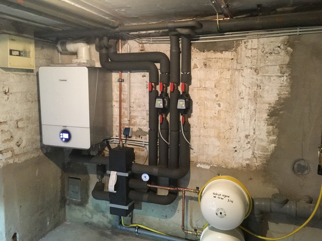 Foto einer Heizungsanlage